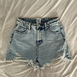 Princess Polly Women's Distressed Denim Shorts
